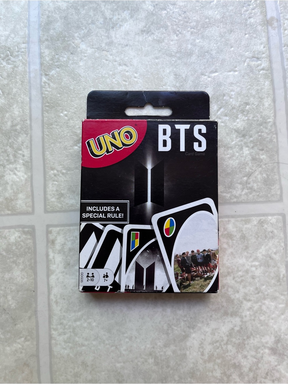 BTS Uno Cards Like New